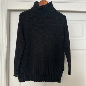 Black Patagonia Chunky Sweater - Size Sm
